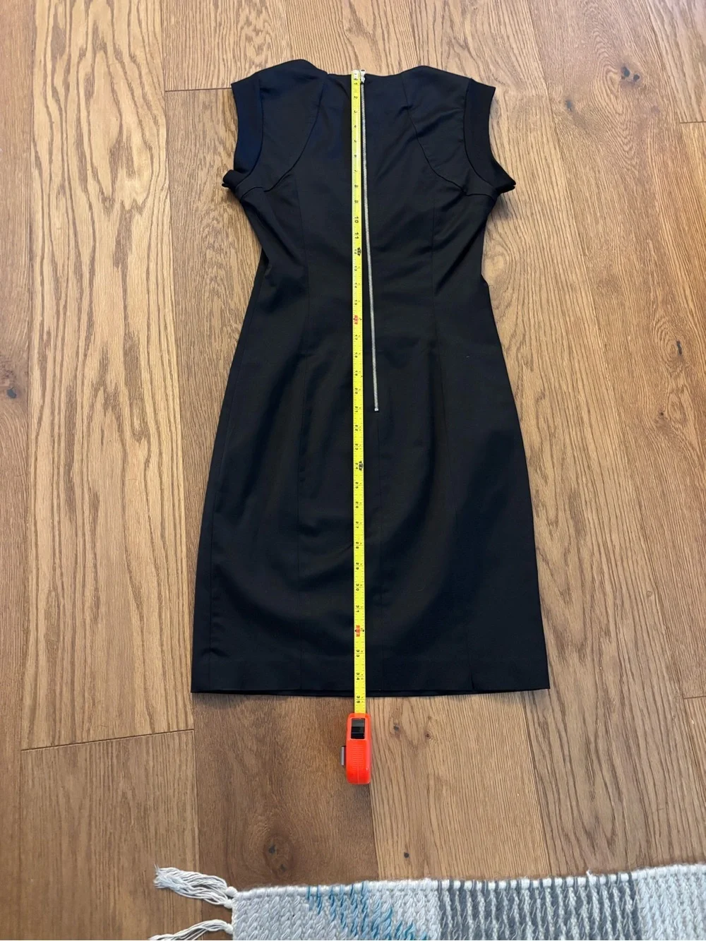 Plastic Island Classic Black Mini Sheath Dress - Picture 7 of 10